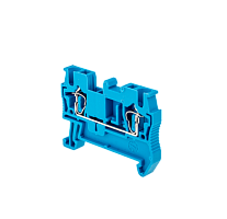 Клемма пружинная проходная, 2.5 мм2, синяя MTS-2.5BL | код 88299| MEYERTEC