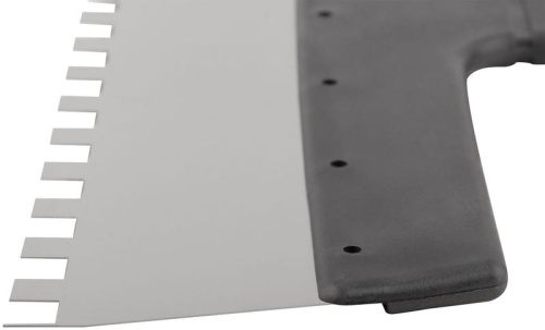 Шпатель фасадный зубчатый 350мм/зуб 10мм нерж. КУРС 06615 фото 6