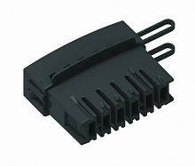 A02250606/F1 Разъём A 6-контактный под прокол изоляции, черн, шт | код A02250606/F1 | SUPU
