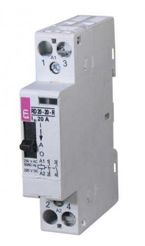 Контактор R-R 20-10 24V AC (ручн.управл.) | код 002464033 | ETI