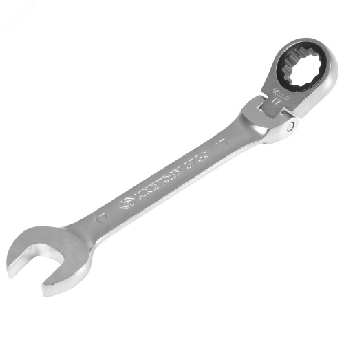 Ключ трещоточный комбинированный с шарниром 17 мм | код 373017M | King Tony Ключ трещоточный комбинированный с шарниром 17 мм | код 373017M | King Tony