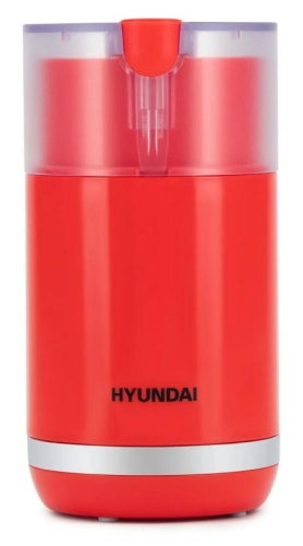 Кофемолка Hyundai HYC-G3272 200Вт сист.помол.:ротац.нож вместим.:70гр красный | код 1785054 | HYUNDAI