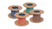 Cabeus UTP-1P-Cat.5e-SOLID-CROSS-100-GN (Jumper Wire) Кроссировочная витая пара, неэкранированная U/UTP, категория 5e, 1 пара (24 AWG), одножильный (solid), без общей внешней оболочки, зеленая (100 м) | код 10967c | Cabeus