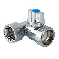 Кран шар. для подкл. с/т приборов 1/2"х3/4"х1/2" | код. VT.256.N.04 | VALTEC