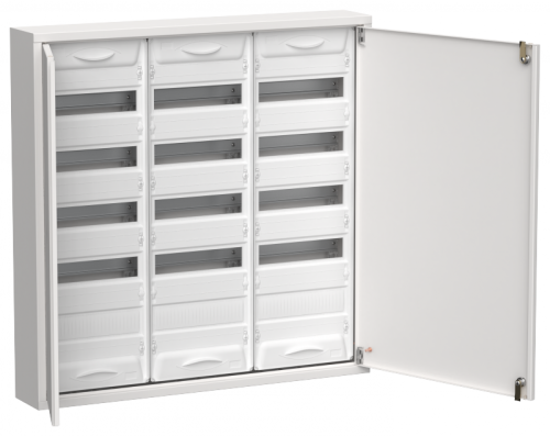 TITAN 5 Корпус мет. ЩРн-180 (3х60) 835х830х140 IP31 бел IEK | код TI5-50-N-3X060-31 | IEK