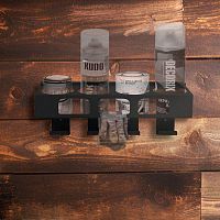 Держатель-органайзер для покрасочных работ, настенный, черный, | код 38-0654 | REXANT