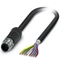 Кабель для датчика / исполнительного элемента SAC-8P-M12MS/ 5,0-28X SH OD | код 1407280 | PHOENIX CONTACT