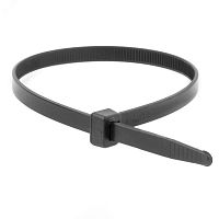 Хомут P6.6 стандартный, черный 12,4x230 | код 25335SR | DKC