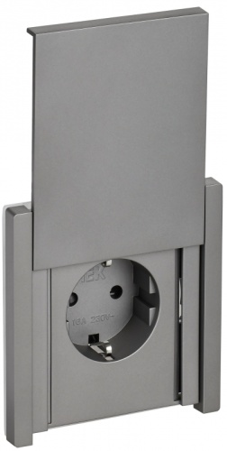 FORTE&PIANO Роз. с з/к/ш с кр. в/к 16А IP44 FP521 ст. IEK | код FP-R16-16-44-K46 | IEK