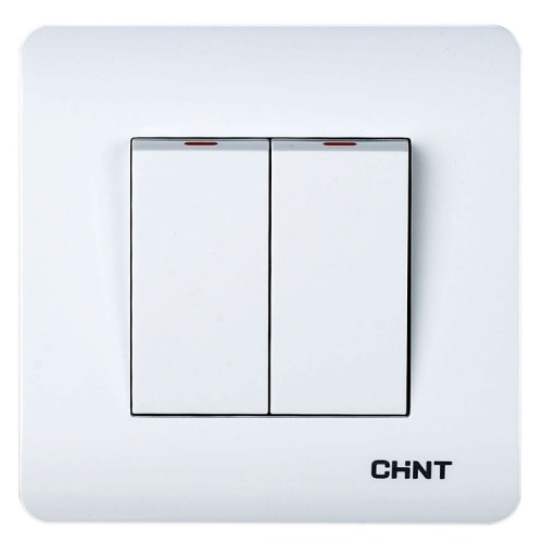 2-клавишный выключатель 10А 250В (CHINT) | код 715381 | CHINT