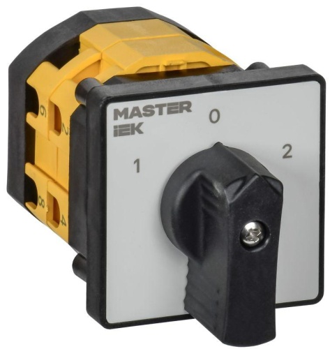 Переключатель кулачковый стандартная рукоятка 16А схема 75 | код MI-CS10-016-075 | IEK Переключатель кулачковый стандартная рукоятка 16А схема 75 | код MI-CS10-016-075 | IEK