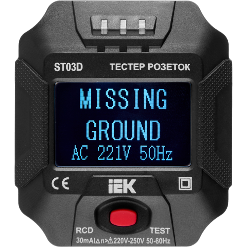 Тестер розеток ST03D ARMA2L 5 | код A2L5-ST14-03 | IEK фото 2 Тестер розеток ST03D ARMA2L 5 | код A2L5-ST14-03 | IEK фото 2