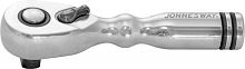 R3802 Рукоятка трещоточная укороченная 1/4DR, 48 зубцов, 90 мм | код R3802 | JONNESWAY