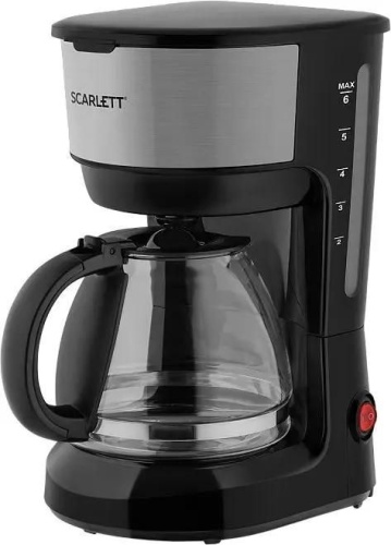 Кофеварка капельная Scarlett SC-CM33012 600Вт черный | код 1746052 | SCARLETT