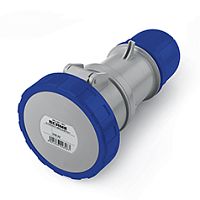 Разъем пром. силовой CEE кабельный, гнездо, 32A, 2P+E 6h, 200_250VAC 50/60Hz, IP66/IP67/IP69, серия OPTIMA | код 318.3243 | Scame