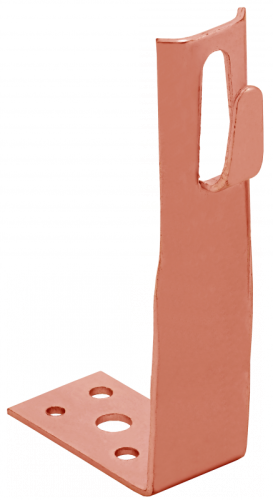 Дер. пр. кр. 6-8мм угловой h=150мм медь IEK | код ZDP87-50-1-68-150 | IEK