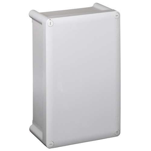 Коробка промышленная пластиковая - IP55 - IK07 - RAL 7035 - 310x240x124 мм - сплошная крышка | код 035980 | Legrand