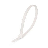Стяжка нейлоновая КСС 4х150 (бел) (100шт) | код 49395 | КВТ