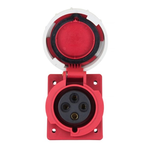 Розетка стационарная внутренняя угловая 4242 3Р+РЕ 32А 380В IP67 PROxima | код ps-4242-32-380 | EKF фото 4 Розетка стационарная внутренняя угловая 4242 3Р+РЕ 32А 380В IP67 PROxima | код ps-4242-32-380 | EKF фото 4