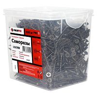 Саморез СГД 3,8х32 усиленный (TWN) (1300 шт) - контейнер PRO | код 146425 | Tech-KREP