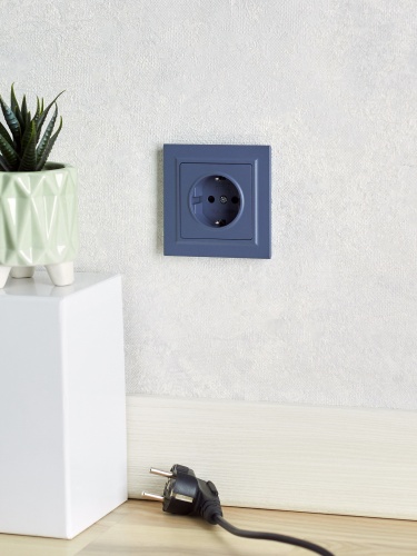 BRITE Рамка 1-местная РУ-1-БрМ маренго | код BR-M12-K35 | IEK фото 5