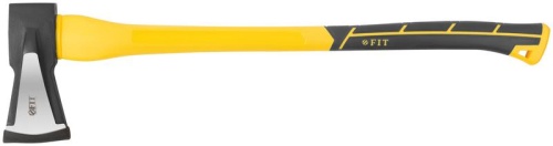 "Топор-колун ""ушастый"" кованый, фиберглассовая длинная ручка 800 мм, 2500 гр." | код 46175 | FIT фото 6