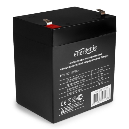 Аккумулятор для Источников Бесперебойного Питания Energenie BAT-12V5AH | код BAT-12V5AH | Energenie