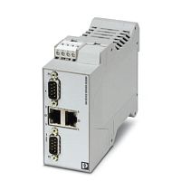 Преобразователь интерфейса GW EIP/ASCII 2E/2DB9 | код 2702774 | PHOENIX CONTACT