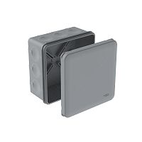 Коробка распределительная MultiBox IP66 100х100х50 DIY (со стикером) сер. | код IMT351981 | Systeme Electric