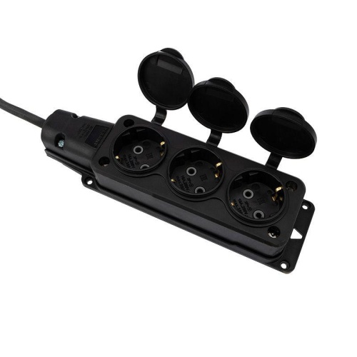 Удлинитель-шнур КГ 3х1,5, 10 м, 3 гнезда, морозостойкий, с/з, 16 А, 3500 Вт, IP44 | код 11-7074 | REXANT фото 3 Удлинитель-шнур КГ 3х1,5, 10 м, 3 гнезда, морозостойкий, с/з, 16 А, 3500 Вт, IP44 | код 11-7074 | REXANT фото 3