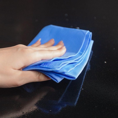 Замша искусственная в тубе, 64х43см | код 80-0810 | REXANT Замша искусственная в тубе, 64х43см | код 80-0810 | REXANT