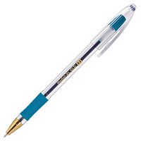Ручка шариковая масляная с грипом BRAUBERG Model-XL GLD, СИНЯЯ, узел 0,5 мм, линия письма 0,25 мм, 143245 | код 143245 | BRAUBERG