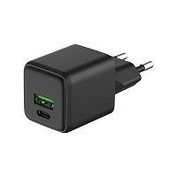 Сетевое зарядное устройство с двумя портами USB-A и Type-C, 20Вт GaN REXANT | код 18-2202 | REXANT
