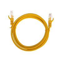Патч-корд U/UTP CAT 5e RJ45-RJ45 26AWG LSZH желт. 1.5м | код 02-0105-105 | Rexant