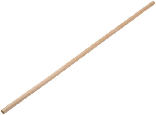 Черенок березовый для щеток, грабель, мётл, диаметр 25 мм, L=1200 мм, первый сорт | код 76908 | РОС