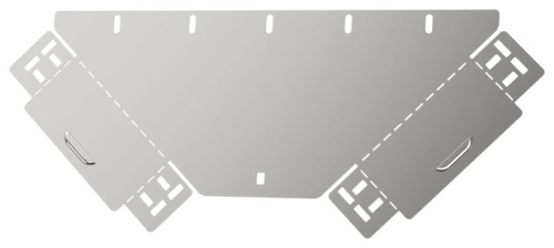 ESCA 3 Отвод Т-образный 100х200-0,6 IEK | код ES3-OT-100-200-06 | IEK ESCA 3 Отвод Т-образный 100х200-0,6 IEK | код ES3-OT-100-200-06 | IEK