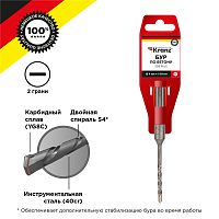Бур по бетону 4x110x50 мм SDS PLUS Kranz | код KR-91-0028 | KRANZ