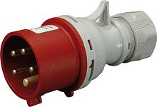 Вилка кабельная с реверсом фаз EVO-3253 IP44 (32A, 400V, 3P+N+PE) | код 004482023 | ETI