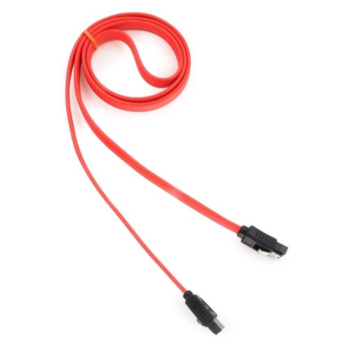 Кабель интерфейсный SATAIII Cablexpert CC-SATAM-DATA-0.8M, 80см, 7pin/7pin, защелка, пакет | код CC-SATAM-DATA-0.8M | Cablexpert