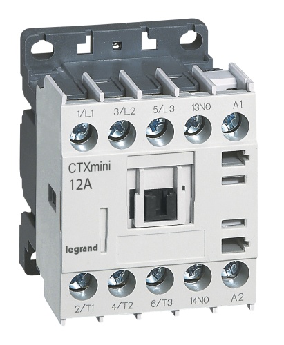 Контактор CTX³ Мини 3P 12A 1нз ~24В | код 417050 | Legrand