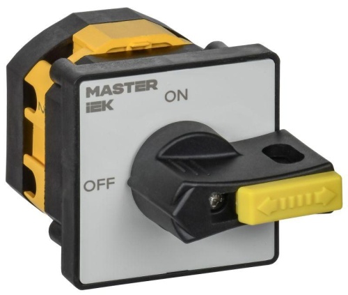 Переключатель кулачковый стандартная рукоятка 10А схема 90 | код MI-CS10-010-090 | IEK Переключатель кулачковый стандартная рукоятка 10А схема 90 | код MI-CS10-010-090 | IEK