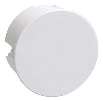 коробка КМ41004 распаячная для твердых стен d80x40 (с крышкой) | код. UKT01-080-040-000 | IEK
