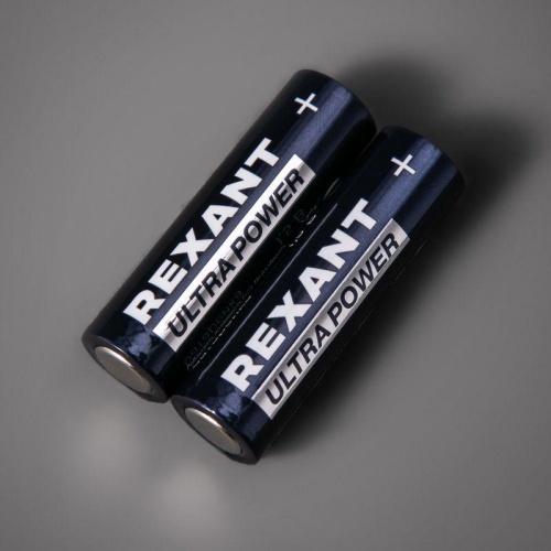 Элемент питания алкалиновый AA/LR6 1.5В ультра (блист.2шт) Rexant 39-1025 фото 2
