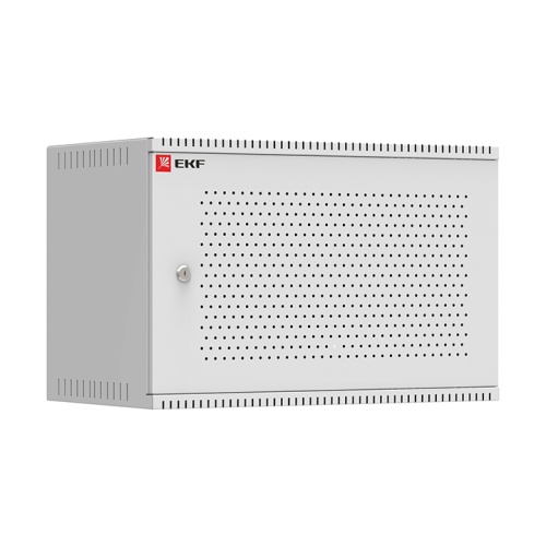 Шкаф телекоммуникационный настенный 6U (600х350) дверь перфорированная, Astra серия PROxima | код ITB6P350 | EKF