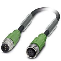 Кабель для датчика / исполнительного элемента SAC-5P-M12MS/ 4,0-PUR/M12FS SH | код 1511569 | PHOENIX CONTACT