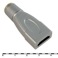Разъём HDMI/DVI RUICHI FY-1020 (Кожух к HDMI7009), серый | код 84027 | Ruichi