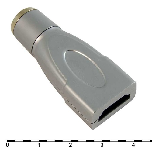 Разъём HDMI/DVI RUICHI FY-1020 (Кожух к HDMI7009), серый | код 84027 | Ruichi