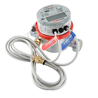 Теплосчетчик квартирный, с тахометрическим расходомером (на подающий тр.) 2,5 м3/час | код. VHM-T-20/2,5-П | VALTEC