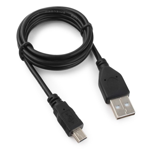 Кабель USB 2.0 Гарнизон GCC-USB2-AM5P-1M, AM/miniBM 5P, 1м, пакет | код GCC-USB2-AM5P-1M | Гарнизон