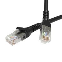 Патч-корд неэкранированный CAT5E U/UTP 4х2, LSZH, черный, 3.0м | код RN5EUU4530BK | DKC